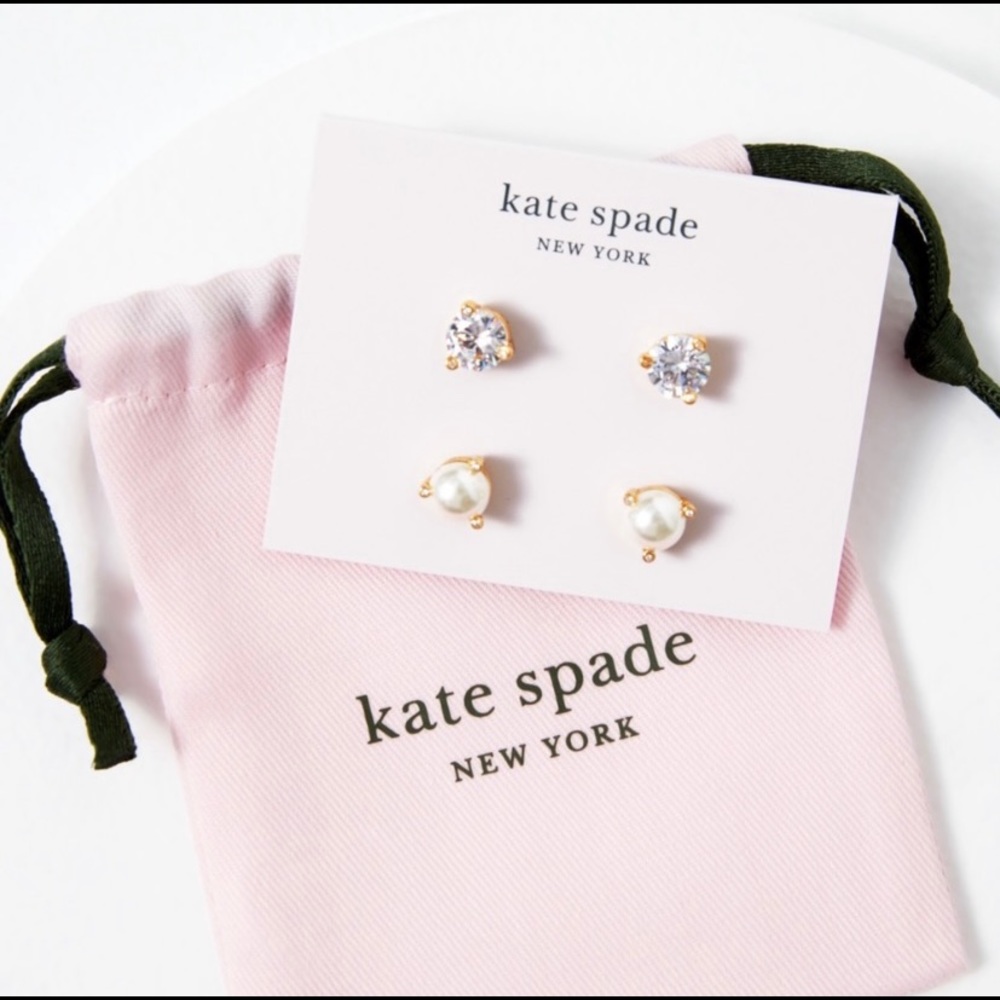Kate Spade Rise & Shine Stud Earrings - Set of 2